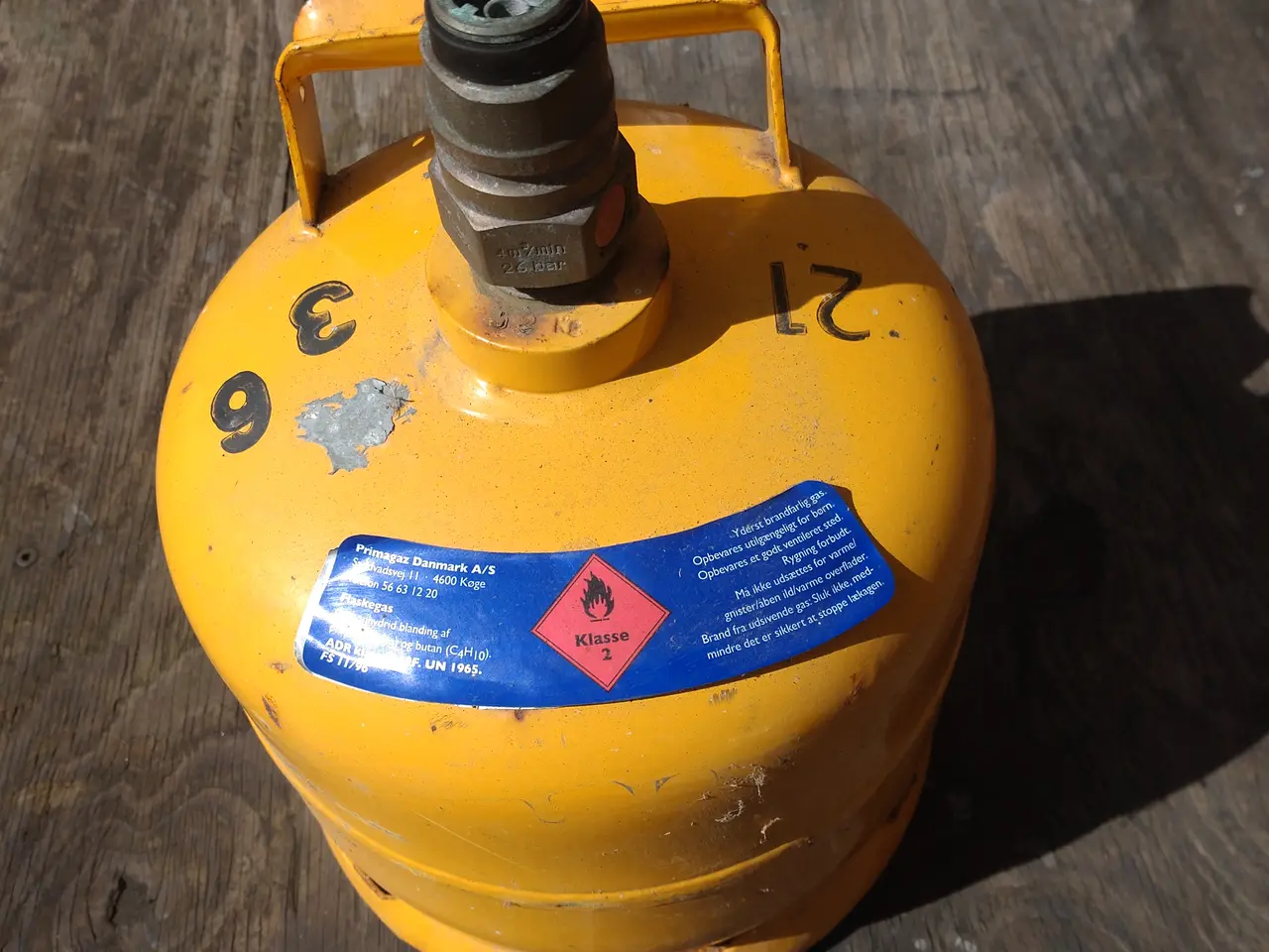 Billede 2 - 5 kg Gasflaske