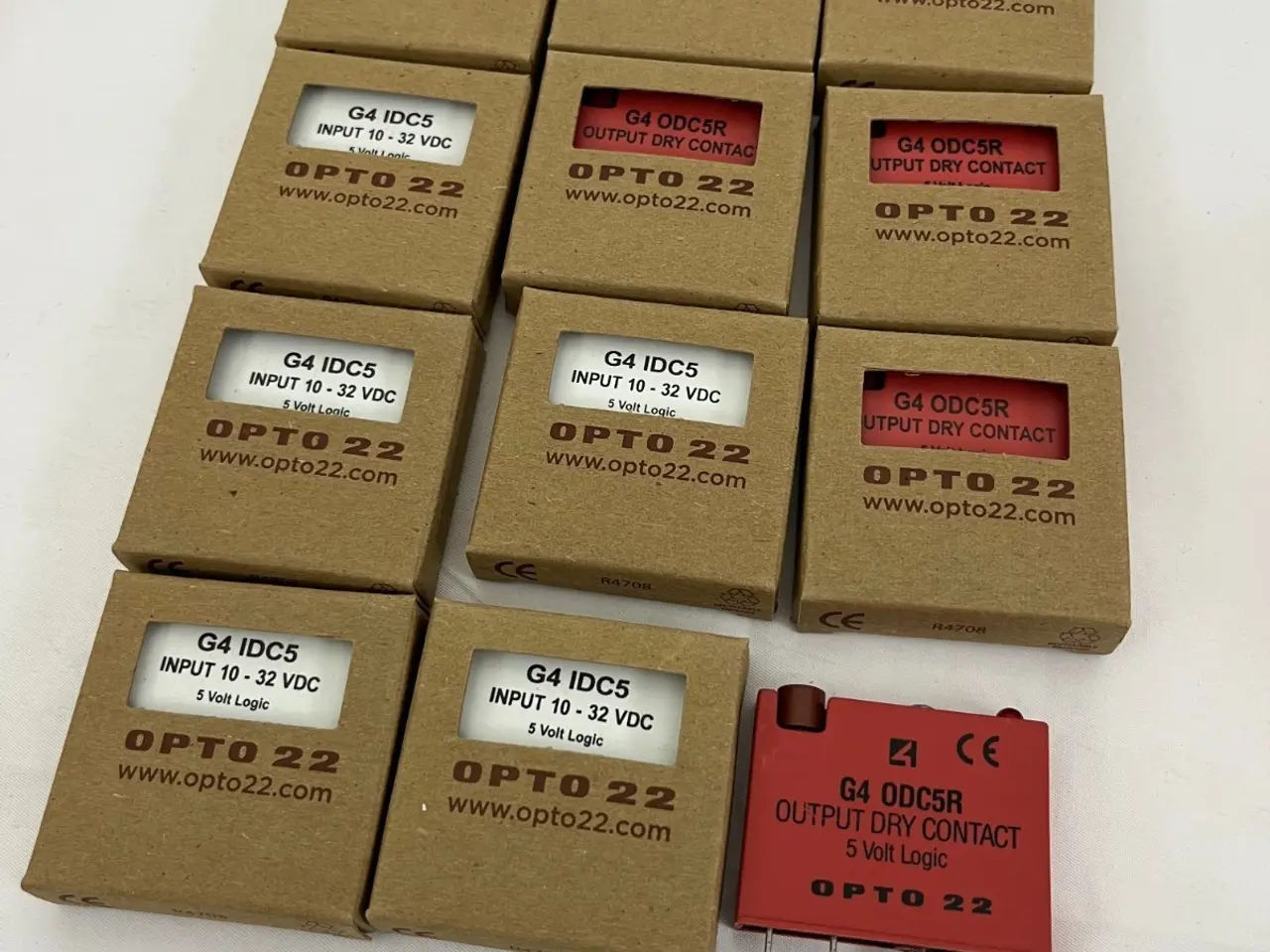 Billede 6 - Opto 22 G4 parti: 6x IDC5 Input 10–32VDC + 6x Dry