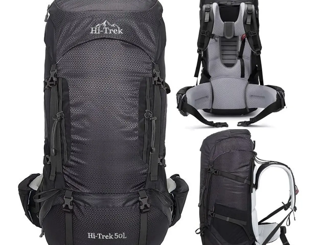 Billede 1 - Hi-Trek 50L Vandrerygsæk - Backpacker Rygsæk
