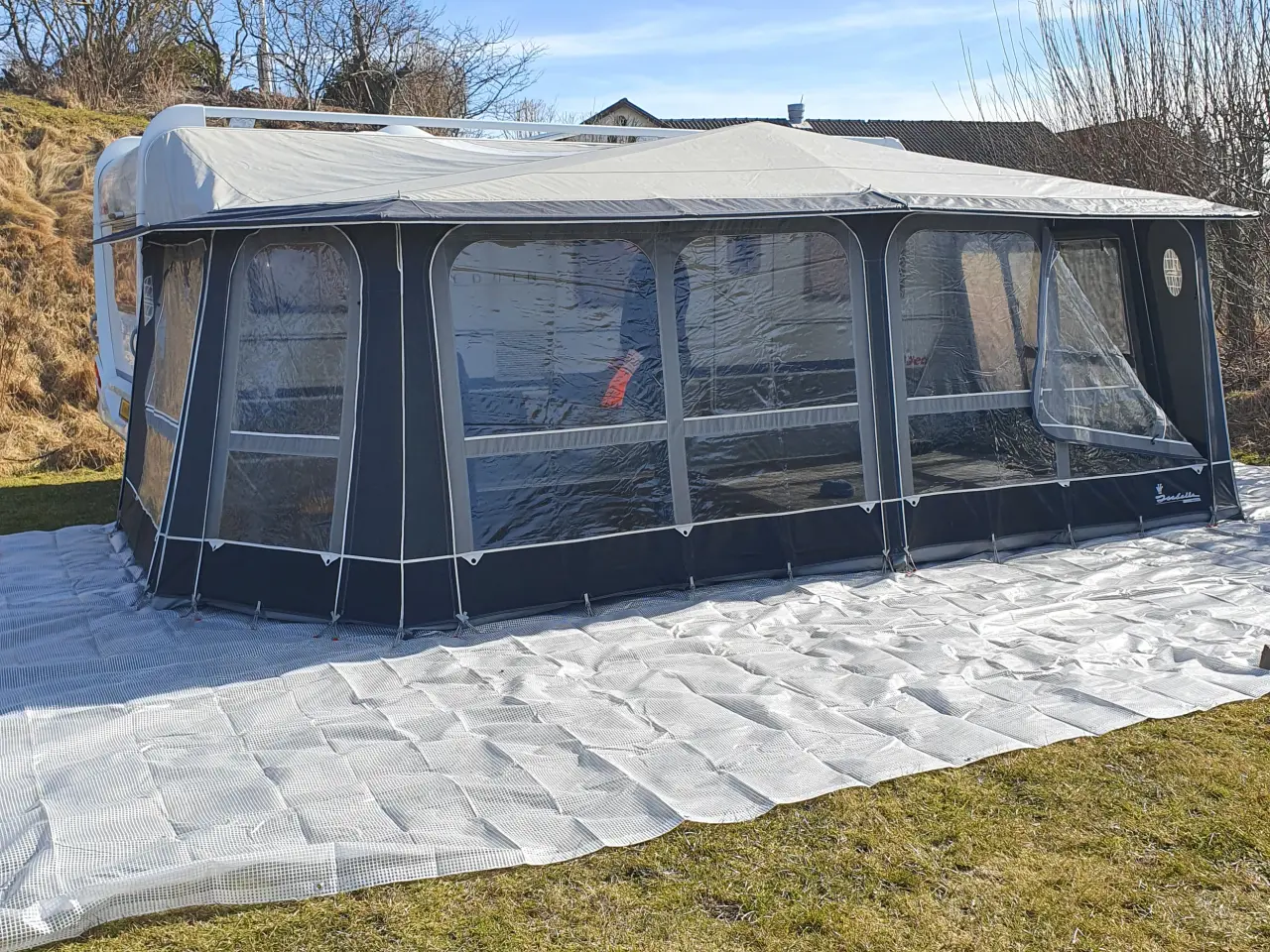 Billede 2 - Campingvogns telt, opbevaringstelt, gulv og gulvtæ
