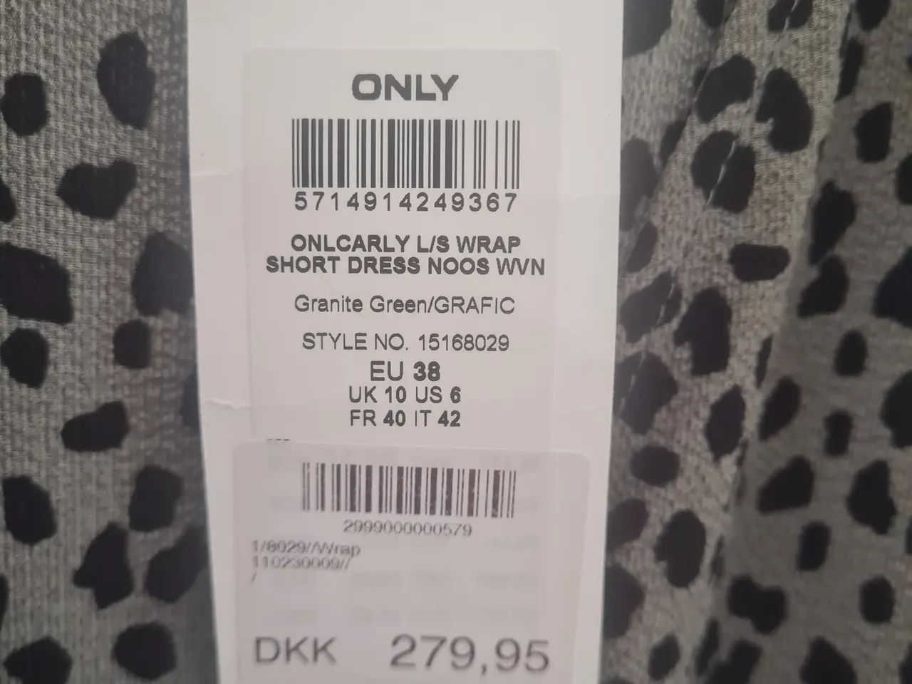 Billede 5 - Only wrap kjole str 38 ny