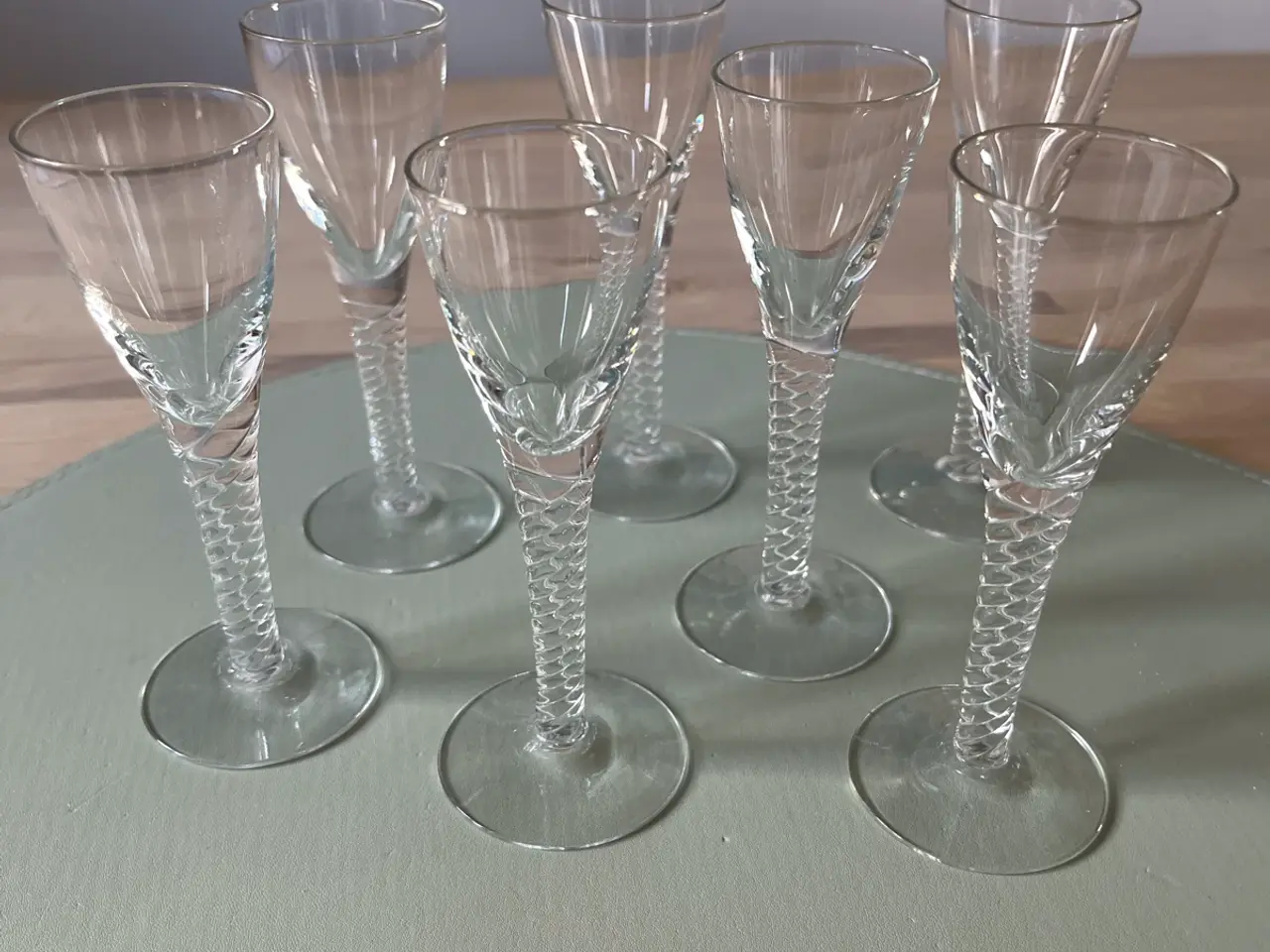 Billede 1 - Holmegaard snapsglas Twist