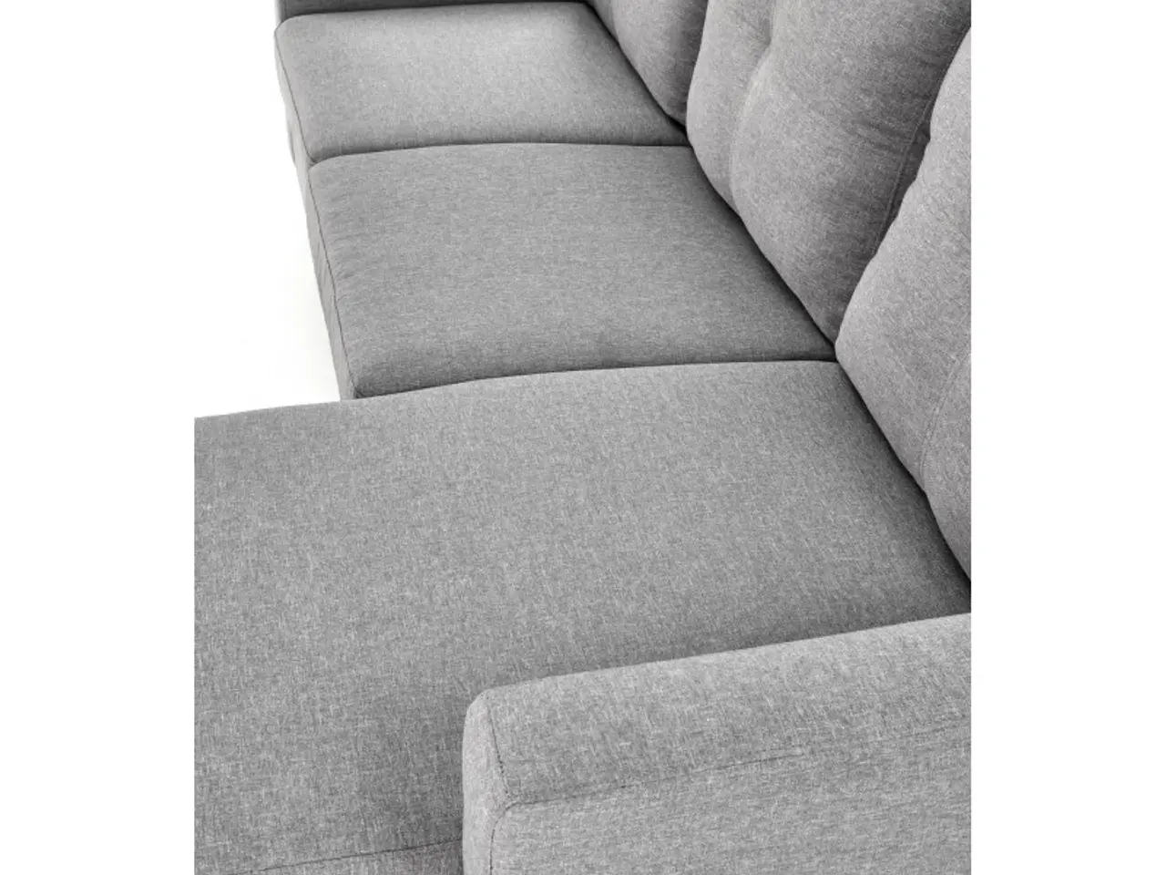 Billede 4 - GERSON sofa med skammel, - Grå
