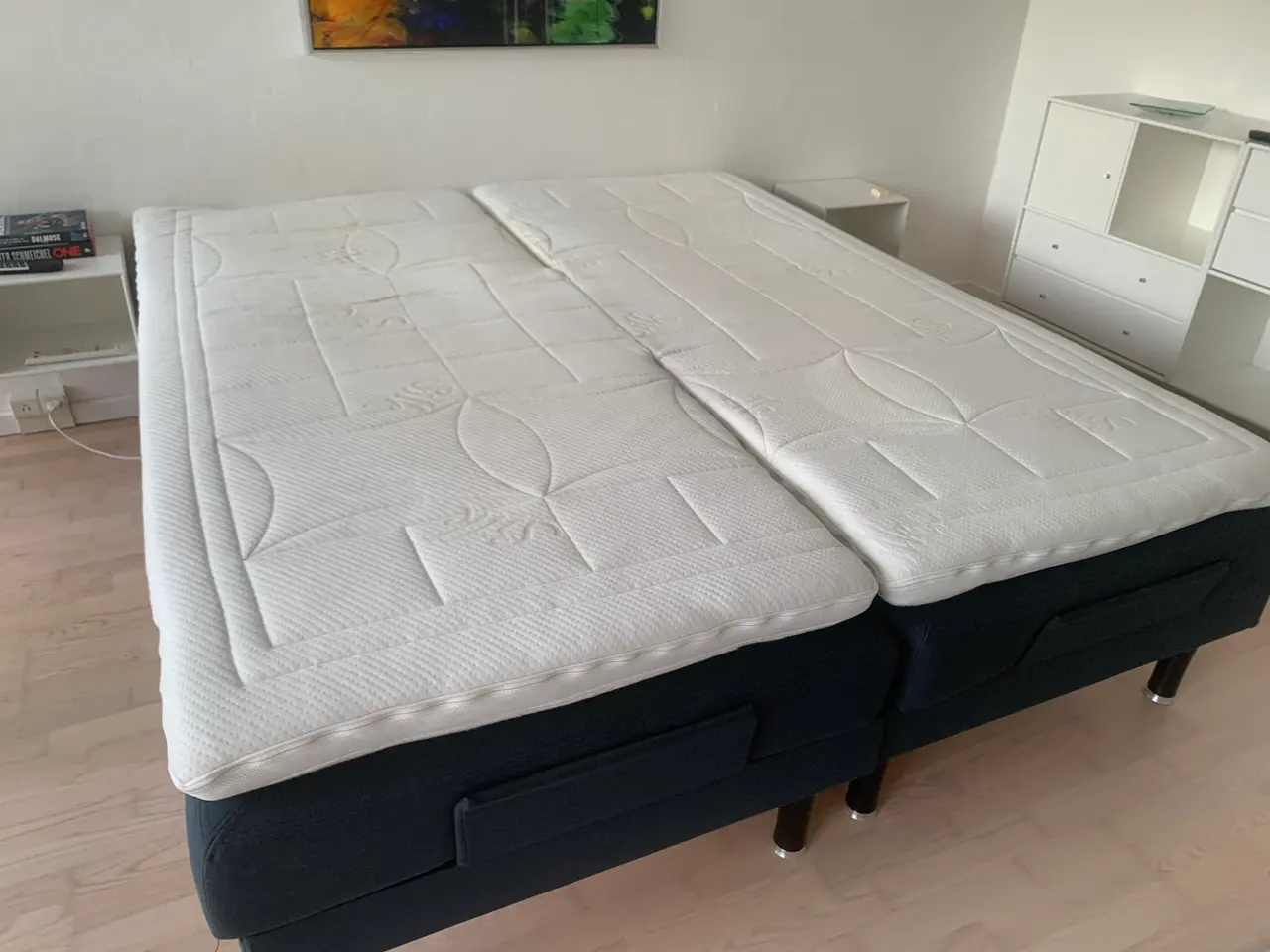 Billede 4 - Elevationsseng med massage 180 x 210 cm.