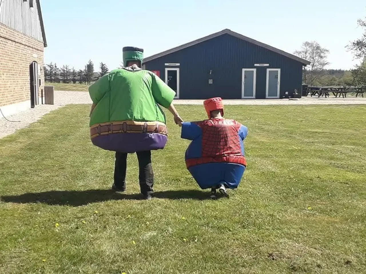 Billede 1 - SUMO dragter - SUPERHELTE - 2 sæt