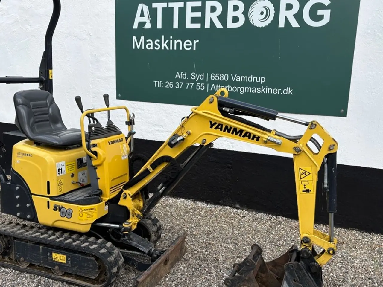 Billede 2 - Yanmar SV08 Minigraver
