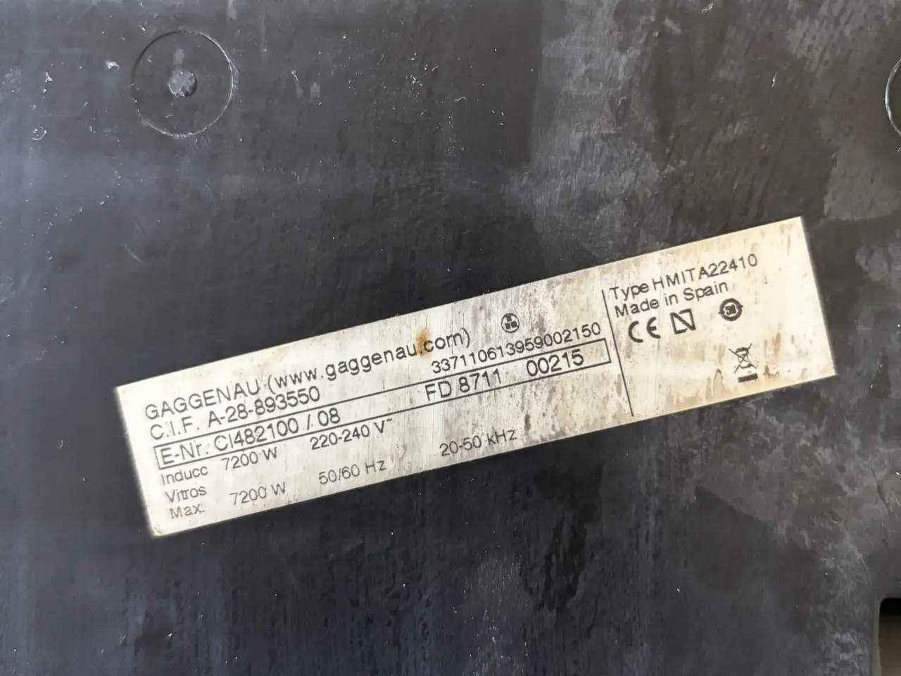 Billede 4 - Gaggenau 4 zoners induktions kogeplade