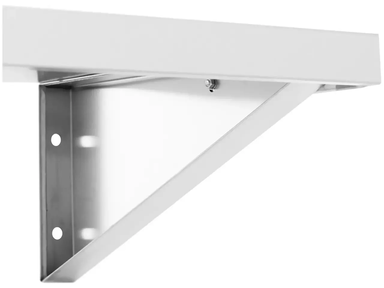 Billede 3 - Væghylde i Rustfrit Stål – 180 x 40 cm