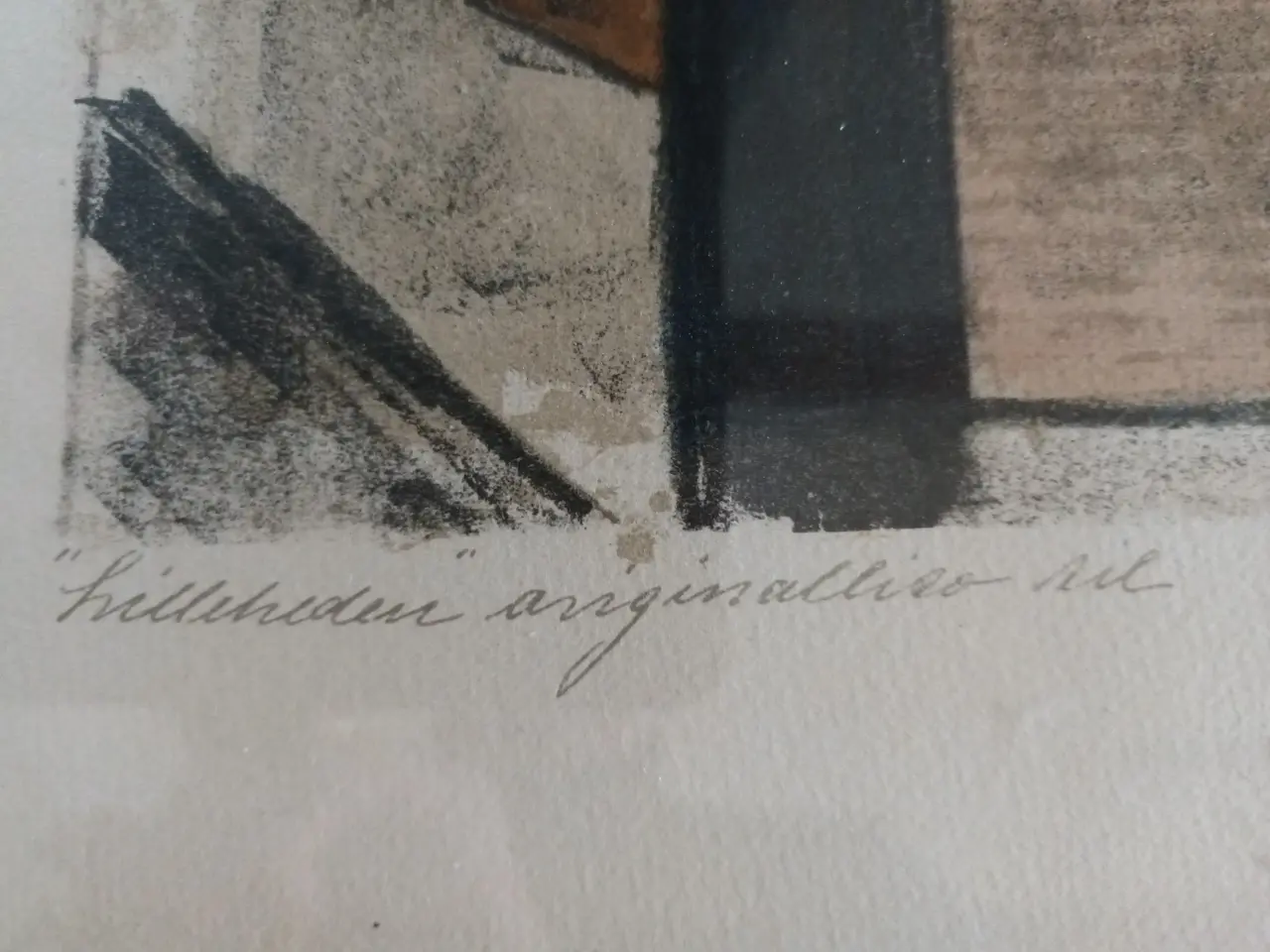 Billede 2 - Litografi "Lilleheden Limtræ"