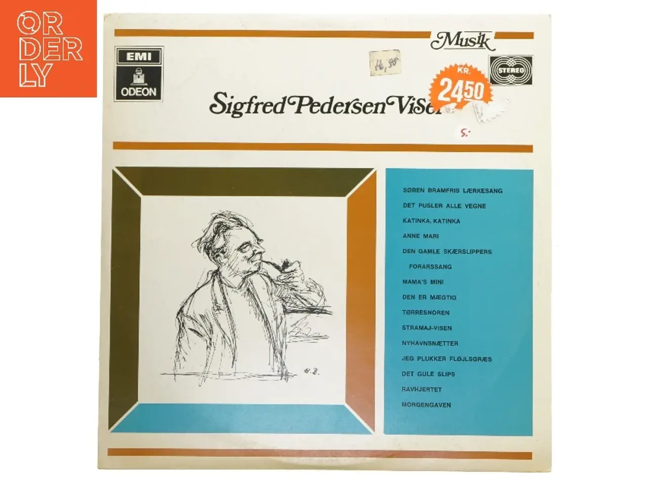 Billede 1 - Sigfred Pedersen LP fra EMI Odeon