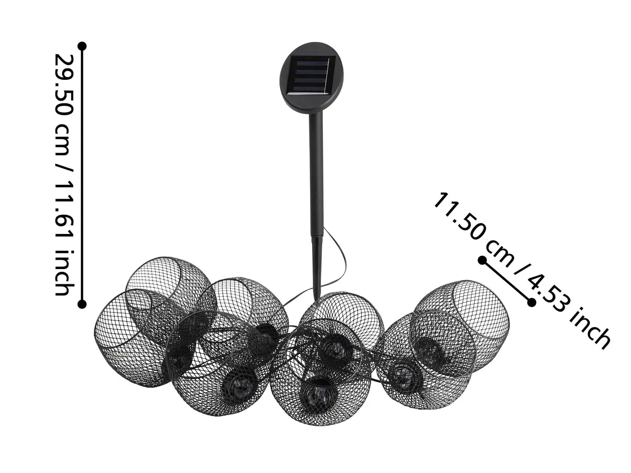 Billede 4 - 4 stk. eglo solcelle lampe(ubrugt)