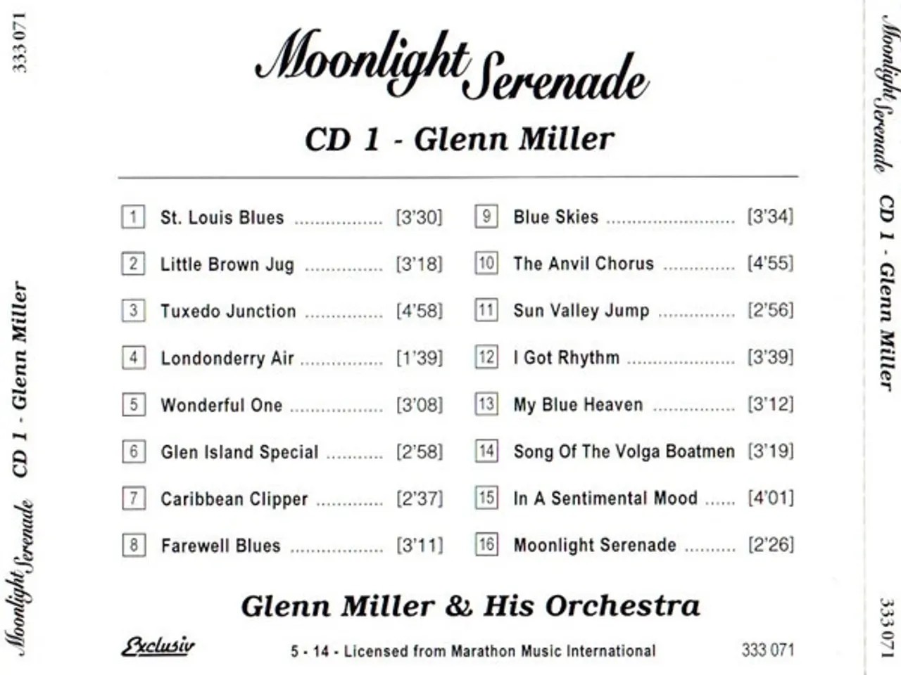 Billede 6 - Diverse kunstnere – Moonlight Serenade – 4CD