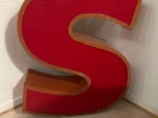 Facadeskilt, vintage “S”
