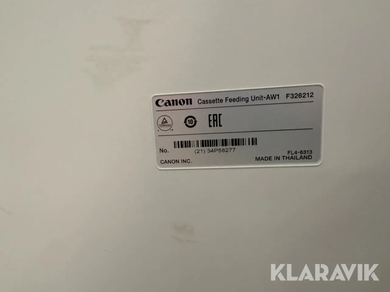 Billede 6 - Kopimaskine Canon IR ADV DX C3922i C3922i 4x550 kassetter