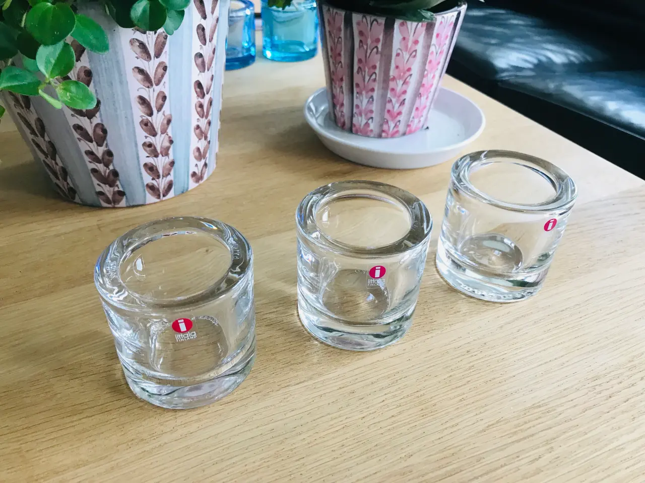 Billede 1 - Kivi fyrfadsstager "Marimekko" fra Iittala