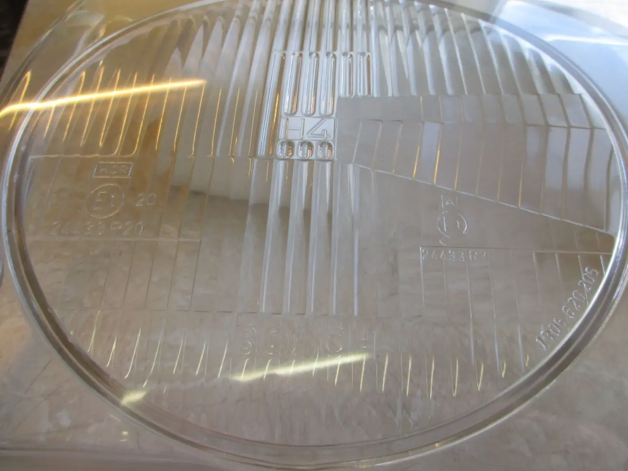Billede 4 - H Forlygte glas  Mercedes 123 