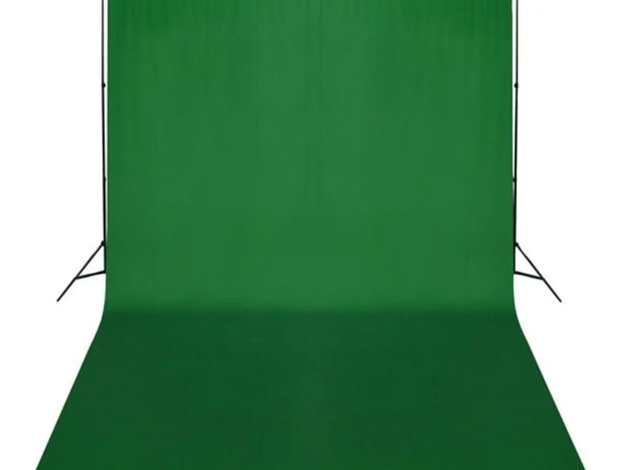 Billede 2 - Fotobaggrund uden stativ 500x300 cm bomuld chroma key