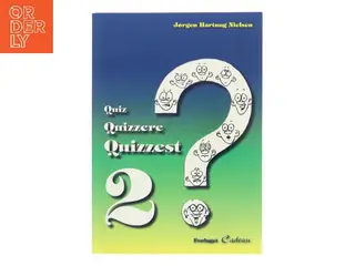 Quiz, Quizzere, Quizzest 2 af Jørgen Hartung Nielsen (Bog)