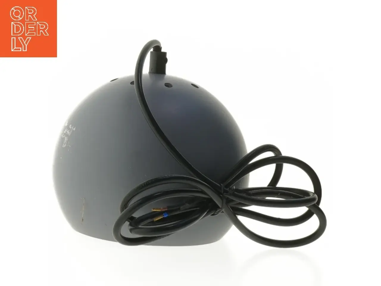 Billede 3 - Retro Grå pendel lampe (str. 14x14 cm)