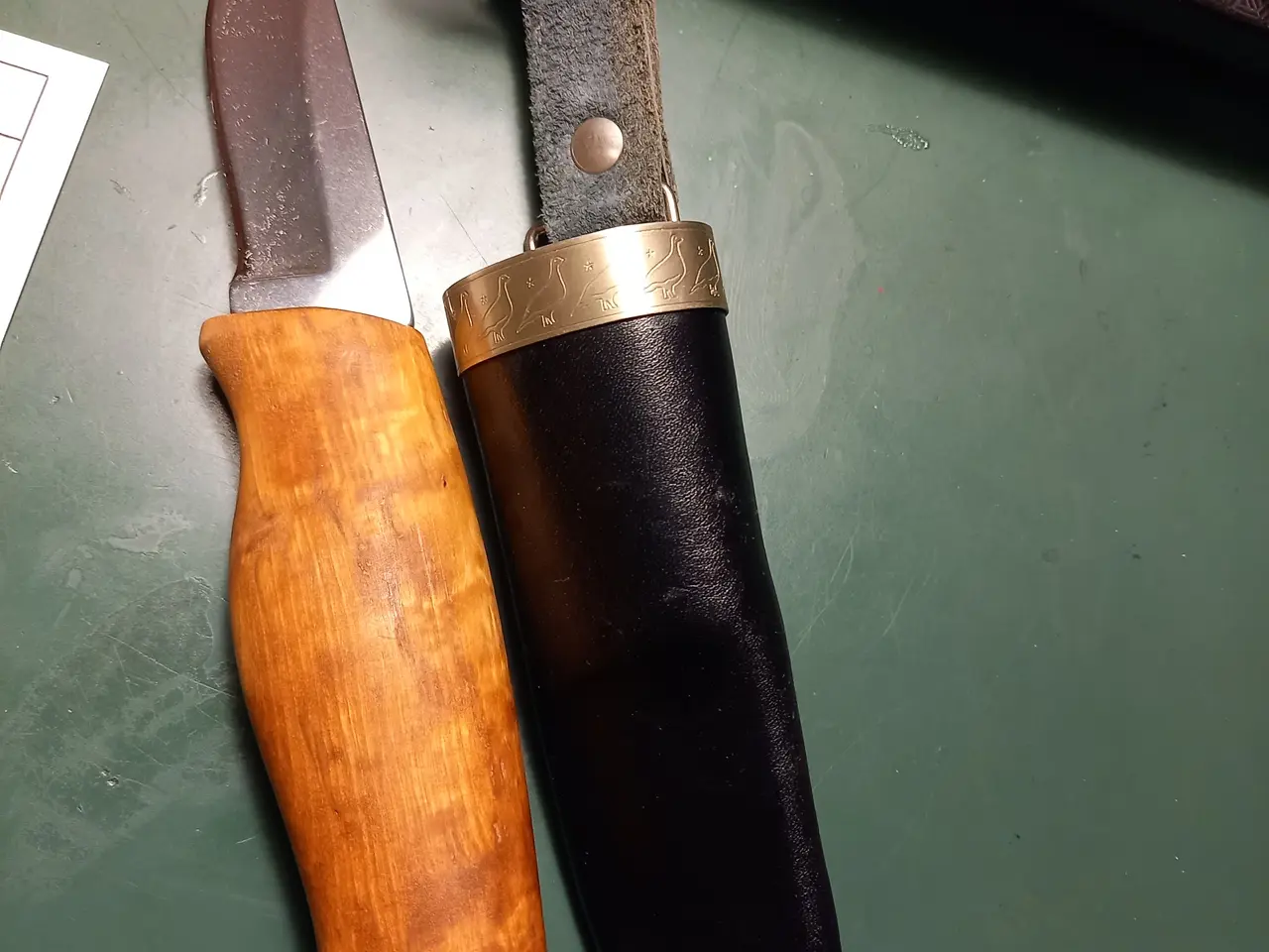 Billede 3 - SUPER FLOT BRUSLETTO KNIV MED SKEDE