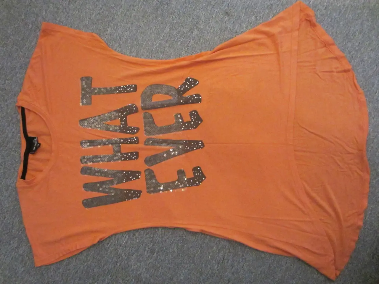 Billede 1 - Smart bluse i orange i str 14 fra D-xel
