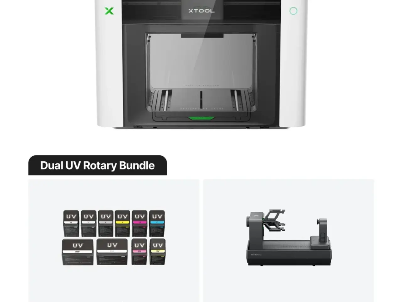 Billede 1 - xTool O1 Omni Printer Dual UV Rotary Bundle