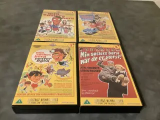 4 stk VHS min søsters børn med pusle