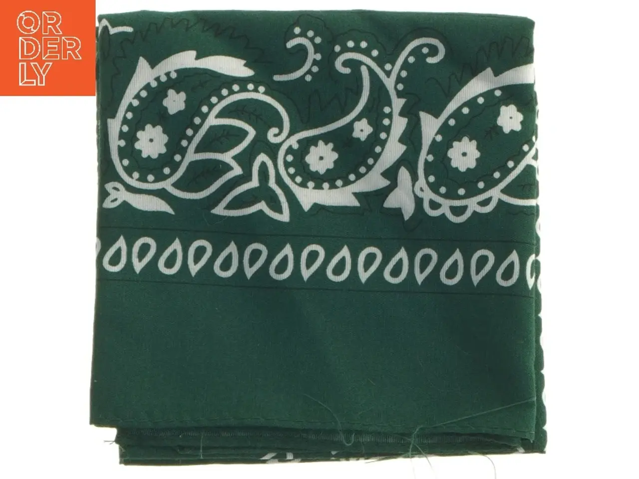 Billede 1 - Grøn bandana (str.  55x55 cm)