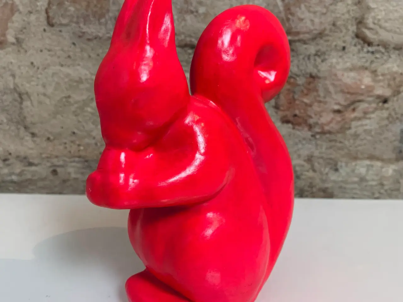 Billede 1 - Pink keramik egern