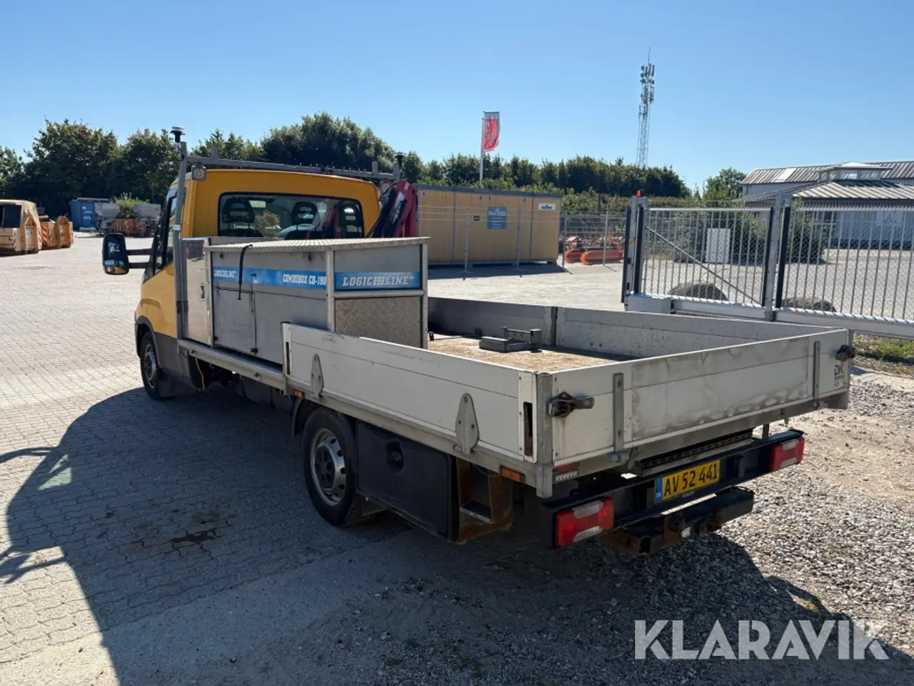 Billede 3 - Ladbil Iveco 35S15 2,3D WB3750 - med kran