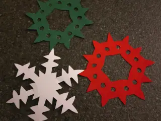 Papirklip 3 stk i sæt