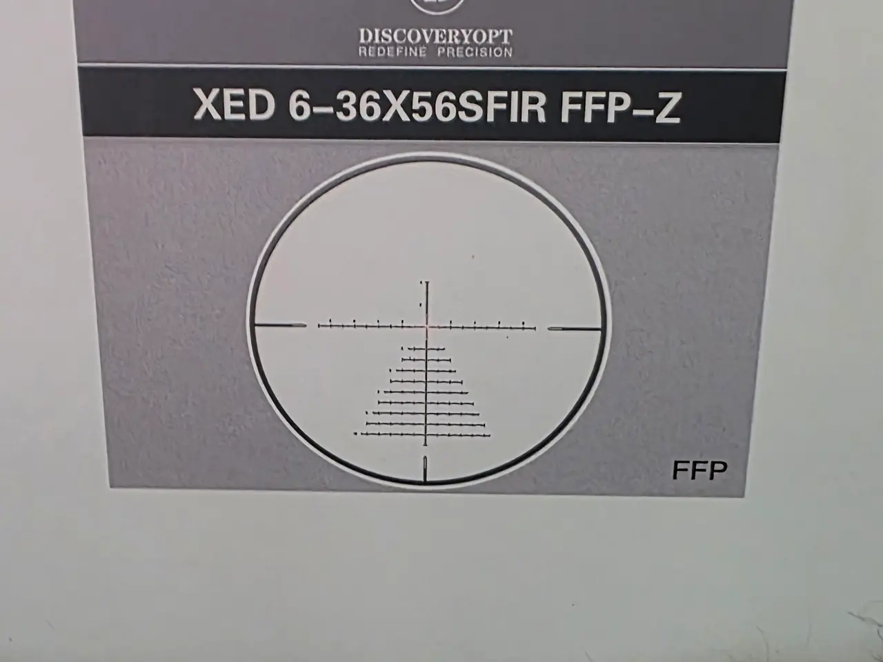 Billede 3 - Helt nyt DISCOVERYOPT XED 6-36X56SFIR FFP-MRAD