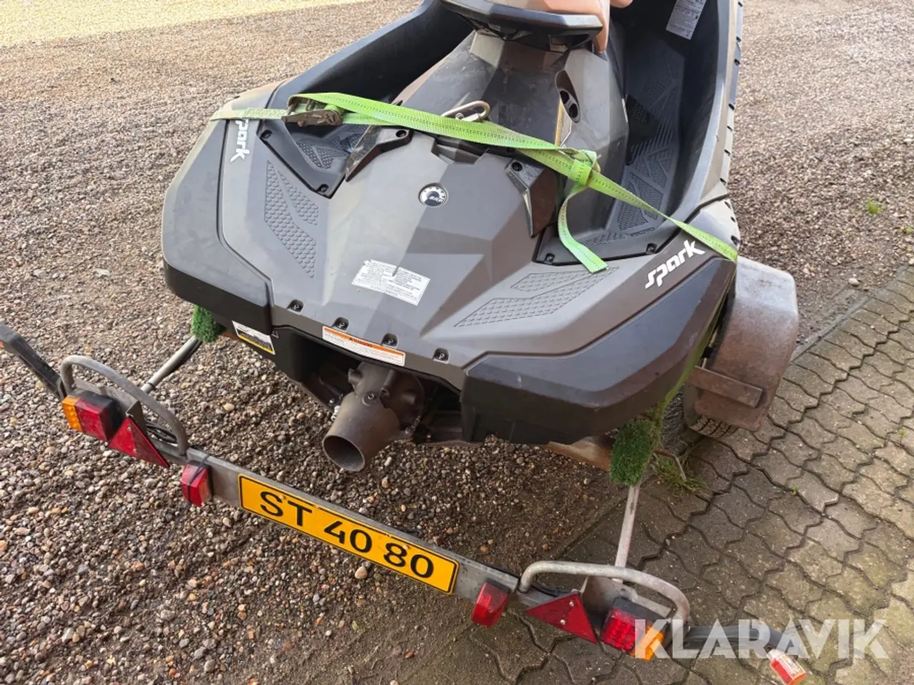 Billede 5 - Vandscooter med trailer Seadoo Spark