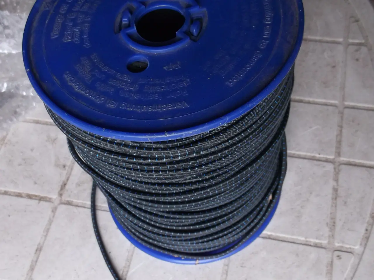 Billede 1 - Elastik snor 4 mm. rulle.