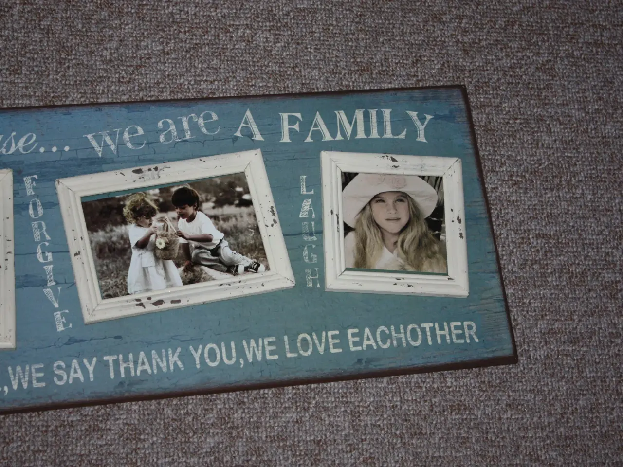 Billede 6 - Foto ramme In This House We Are A Family