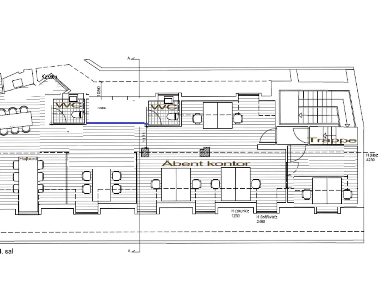 Billede 9 - 145 m2 midt på Gråbrødretorv. med udsigt over torvet og Rundetårn