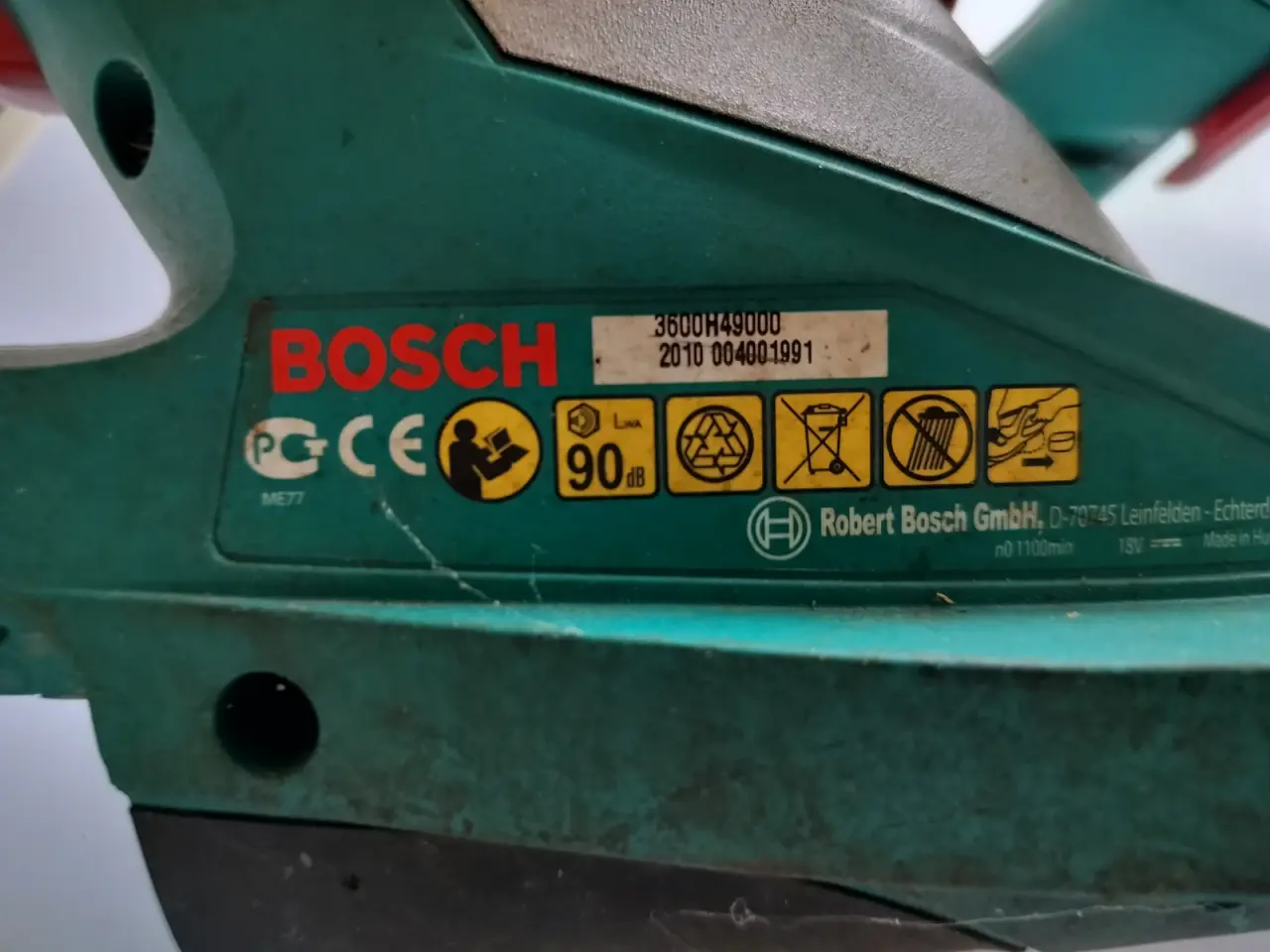 Billede 2 - Hækklipper Accu m. 18v batteri
