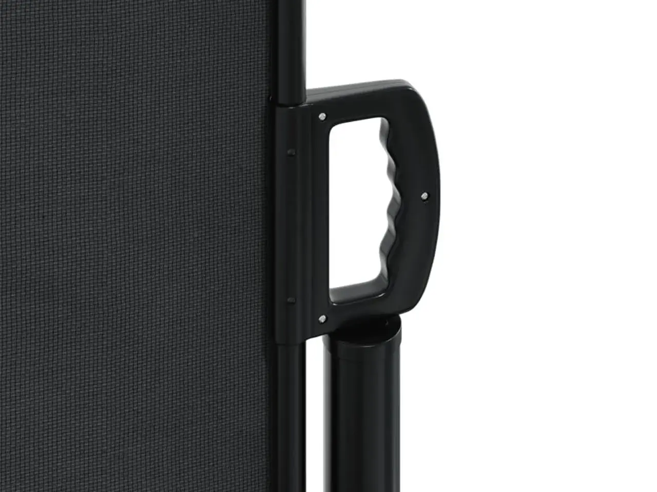 Billede 8 - Sammenrullelig sidemarkise 140 × 600 cm - sort