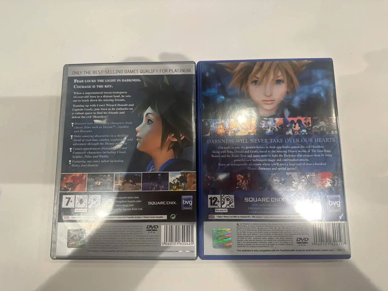 Billede 2 - Kingdom Hearts 1 & 2 – PlayStation 2 (PS2)