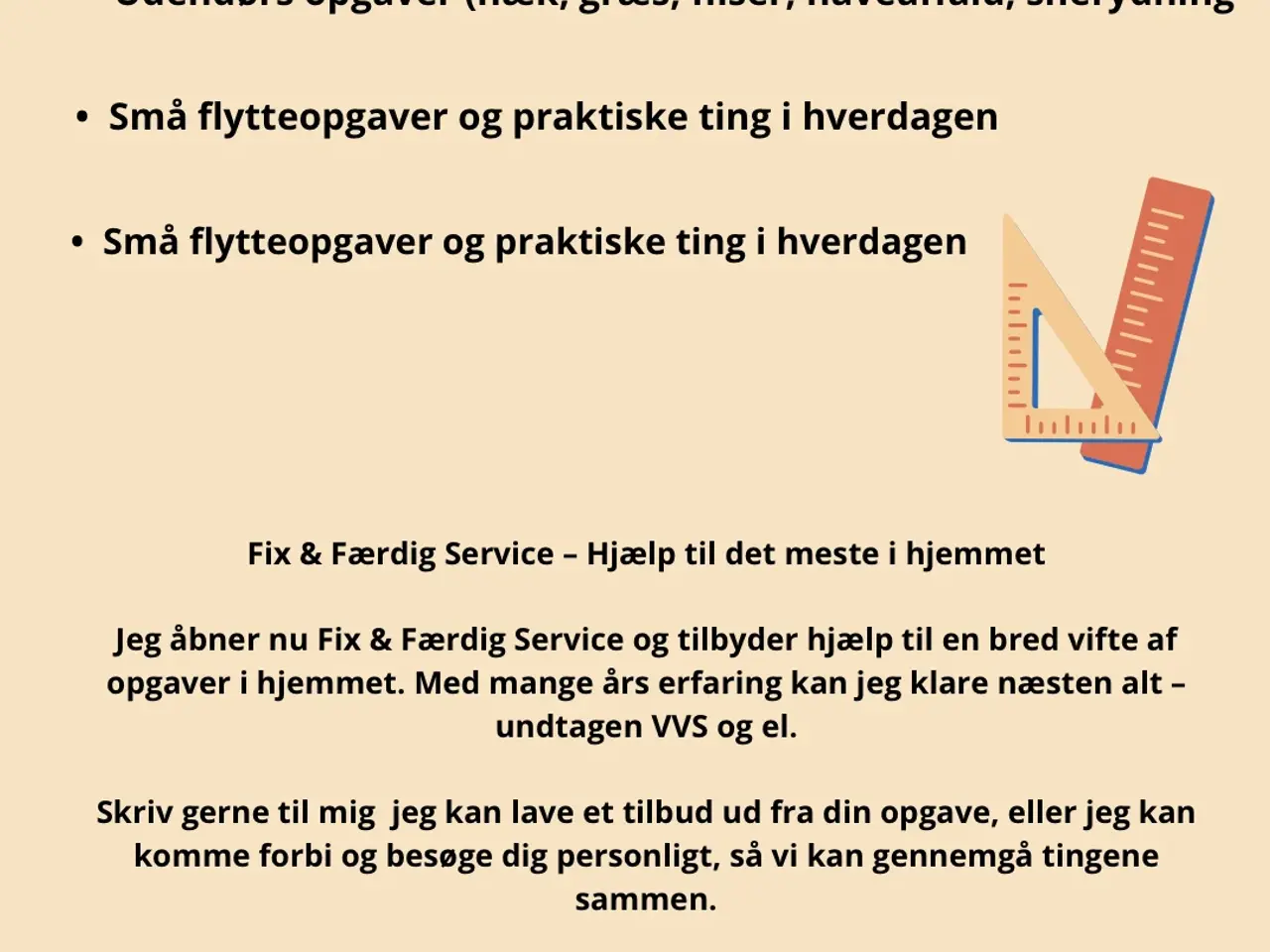 Billede 1 - Hjælp i hjem & have