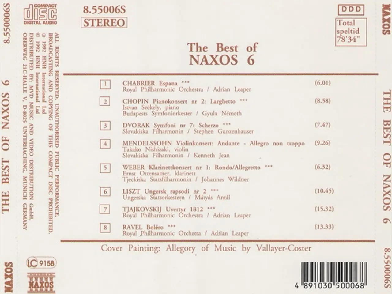 Billede 3 - Diverse kunstnere – The Best Of Naxos 6 – CD