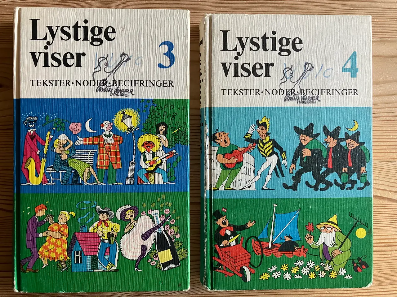 Billede 3 - Lystige Viser 1 2 3 4 5 6 7 8 og 9 m.fl.