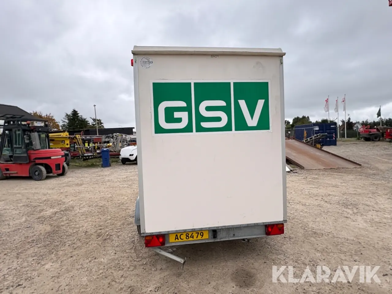 Billede 5 - Toilet/ bad vogn Scanvogn 750