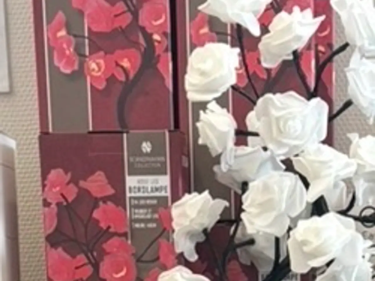 Billede 2 - Hygge rosen lampe