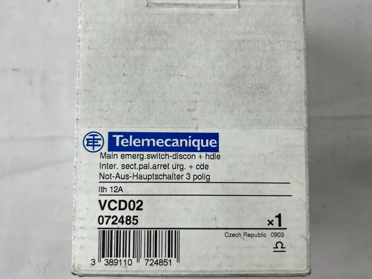 Billede 3 - Telemecanique VCD02 Emergency Stop kontakt 3-Pole