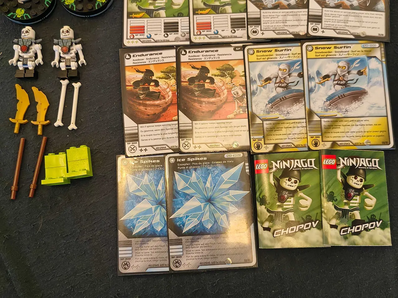 Billede 1 - LEGO Ninjago – 2x Chopov Spinner-sæt (Sæt 2114)