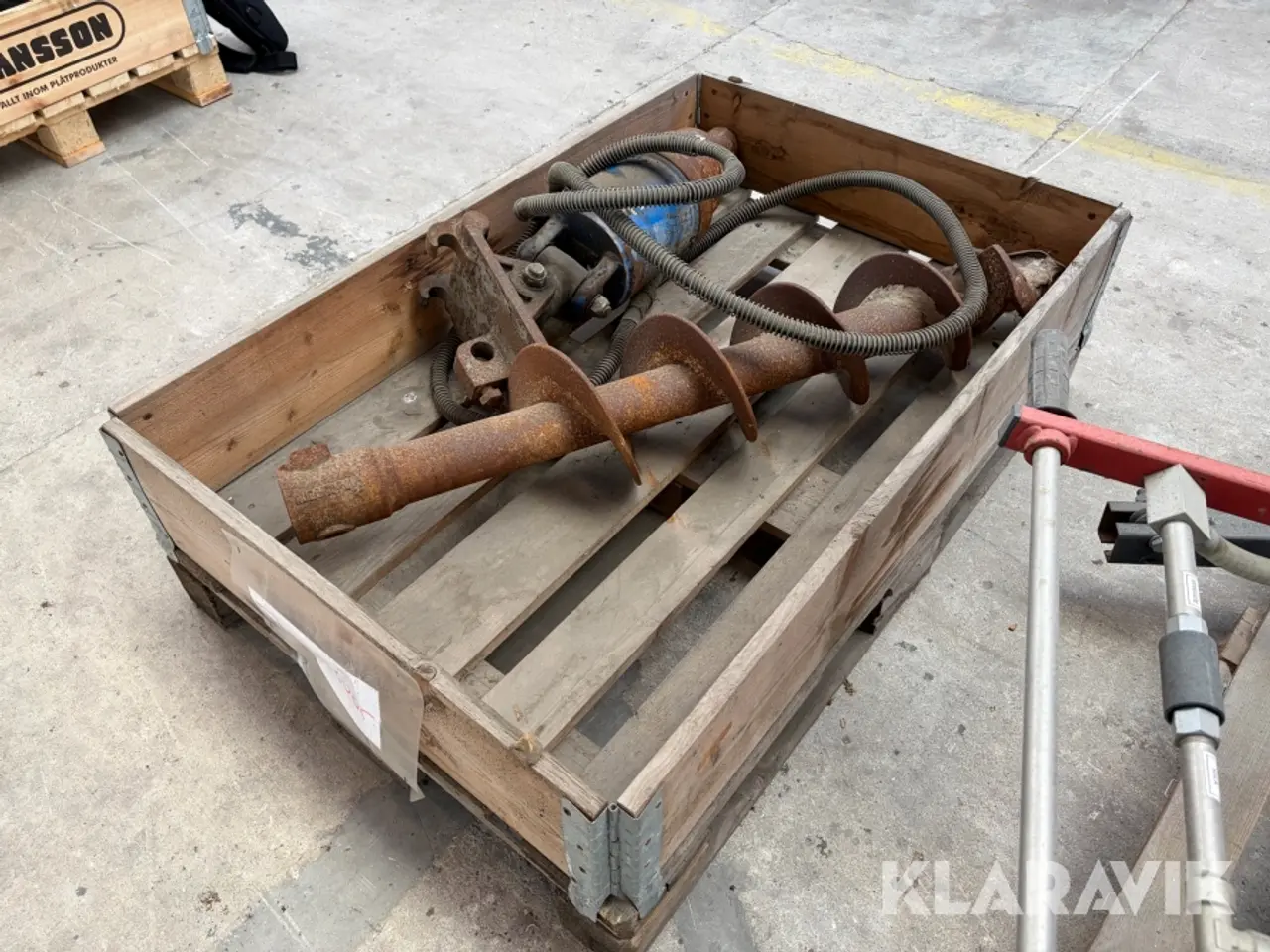 Billede 4 - Hydraulisk jordbor 1 styk