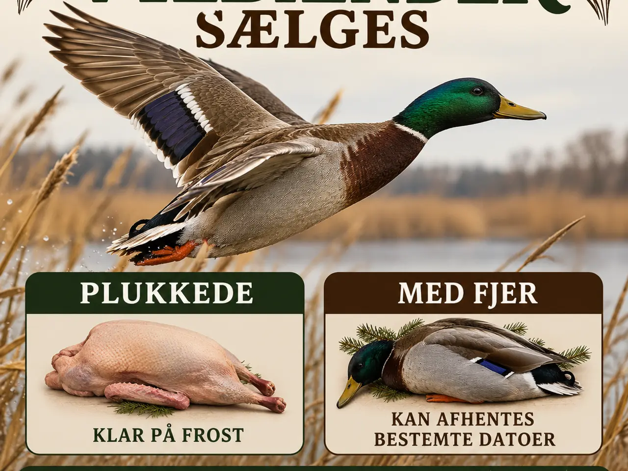 Billede 1 - Vildænder sælges