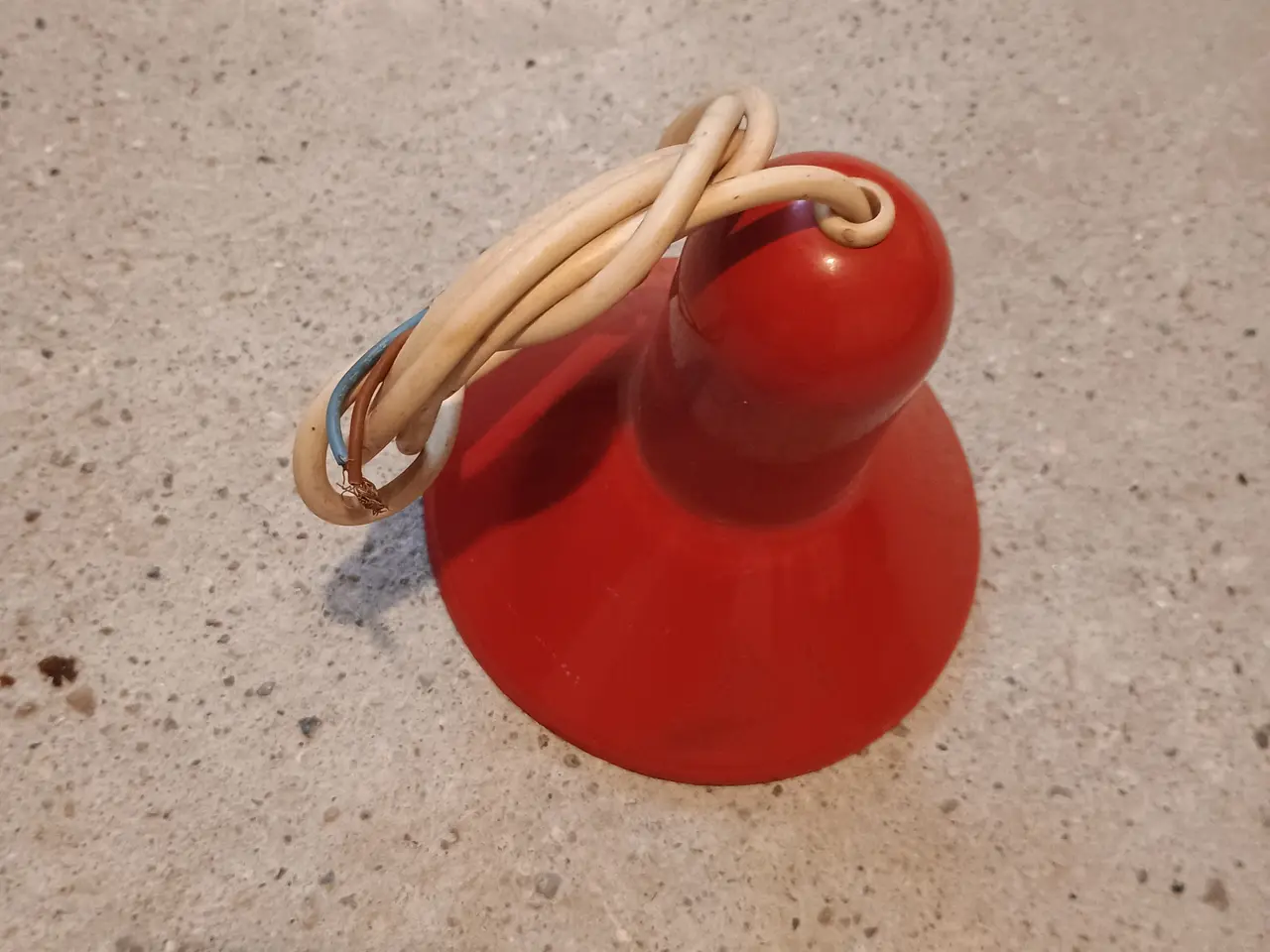 Billede 5 - Lampe, rød vintage / retro