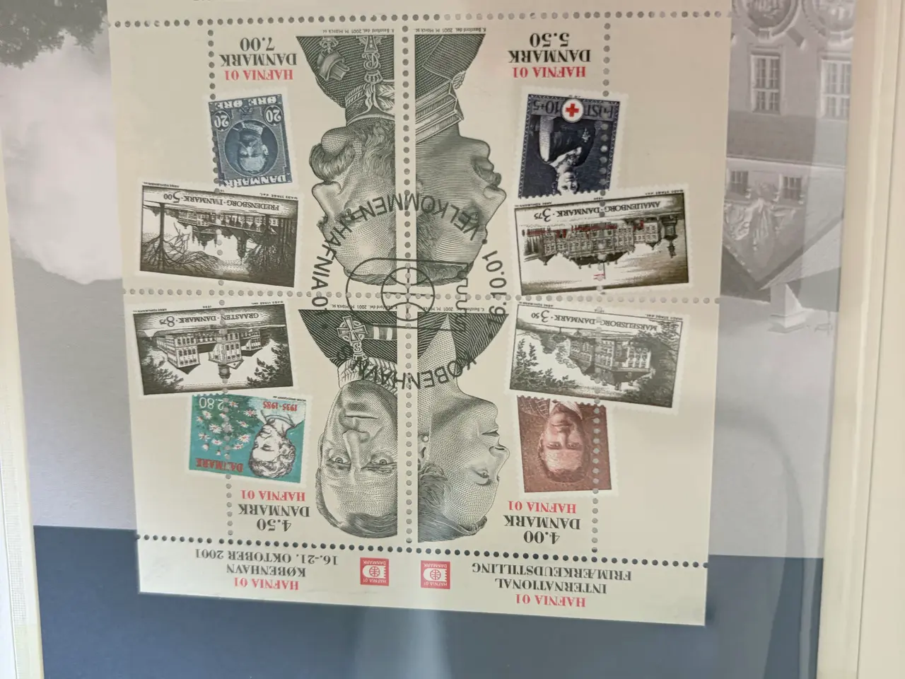 Billede 10 - Danske kongelige frimærkealbums med møntbreve